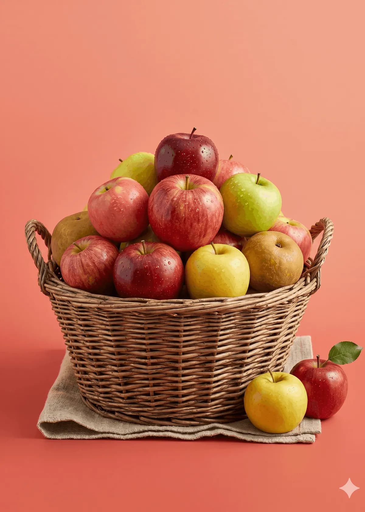 Fresh seasonal apples