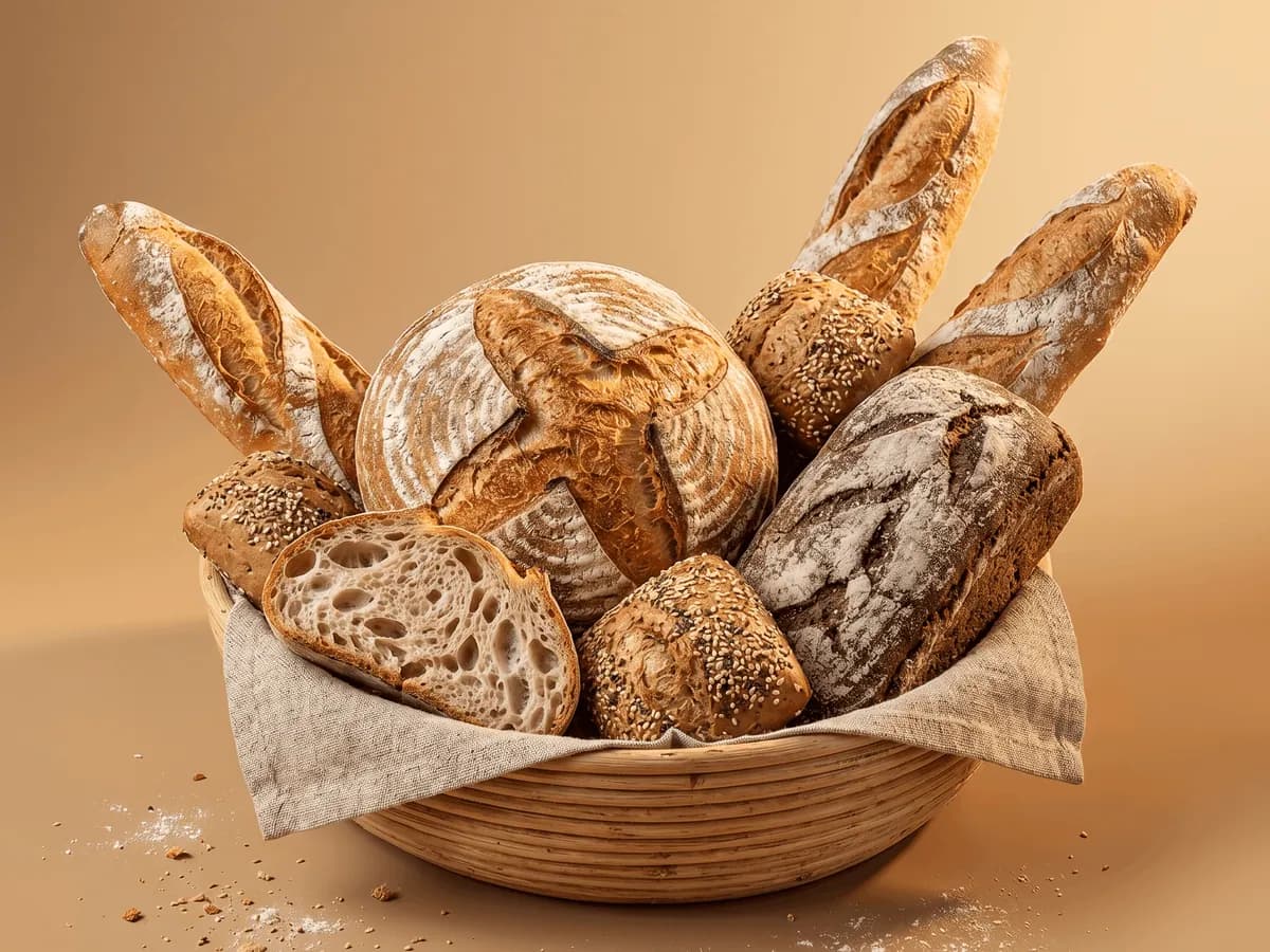 Artisan bread from the Aginaga bakery
